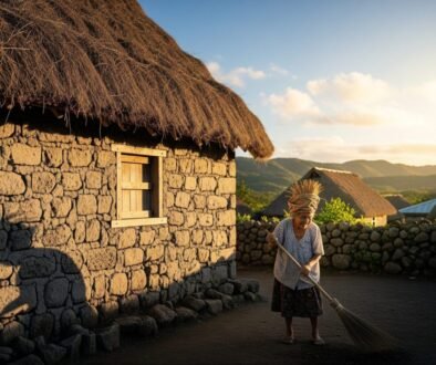 A traditional Ivatan stone house in Sabtang, an essential cultural stop in this Batanes travel guide.